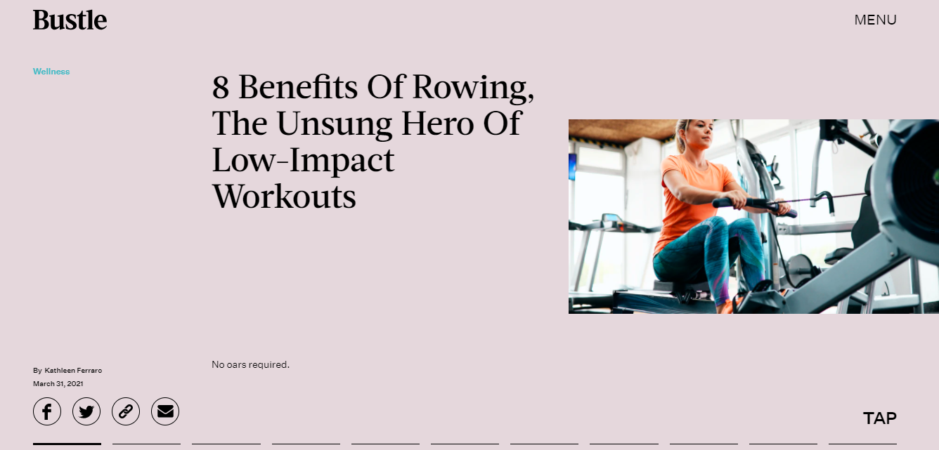 The Unsung Hero Of Low-Impact Workouts